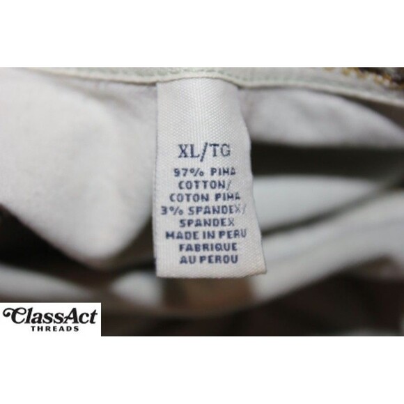 Tommy Bahama Jeans Island Crafted Pima Cotton Button Up Shirt Green Mens Sz XL - Picture 9 of 10